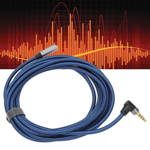 3.5mm Headphone Extension Cable, 4 Pole 3.5mm Female To Male Audio Cable / 9.8ft for MP3 Player for