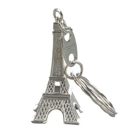 Fancyleo Eiffel Tower Key Chain Retro Adornment Keyring French Souvenirs for Purse Charm Car