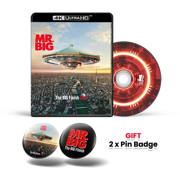 Mr. Big- The BIG Finish Live - 4K Ultra HD + Gift "2x Button Badges"