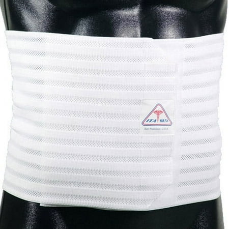 ITA-MED Breathable Elastic Abdominal Binder for Men (9" Wide) - Medium
