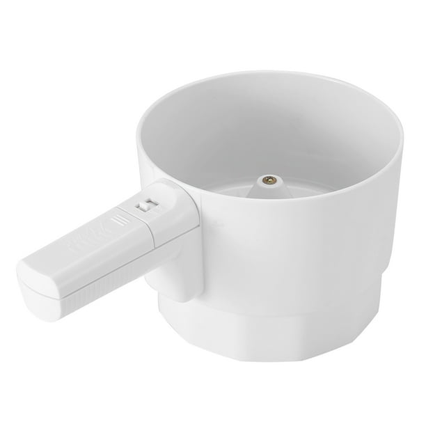Tamiz de harina eléctrico que funciona con pilas para hornear tamiz de harina colador de mano herramienta para hornear para cocinar/pastelería hornear utensilios de cocina fácil de limpiar mango ergon