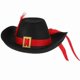 thumbnail image 1 of Sombrero de vaquero con estampado colorido de lentejuelas de mezclilla, 40 cm, adulto, 1 of 1