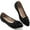 9506-Black, variant on Ecetana Women's Flats Shoes Pointed Toe Ballet Flats for Women Foldable Comfort Light Weight Slip-On Dress Shoes