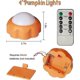 thumbnail image 4 of Halloween Pumpkin Lights, Pumpkin Lights Battery Operated, Halloween Decorations with Remote Timers, Halloween LED Pumpkin Lights, 4 of 5