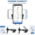 thumbnail image 4 of Car Phone Mount Holder for Dashboard Windshield Compatible with All iPhone & Android Cell Phones, Black, 4 of 4
