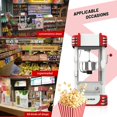 thumbnail image 3 of KAPAS Machine à Popcorn, Machine à Popcorn de Table Rouge avec Accessoires, 3 of 7