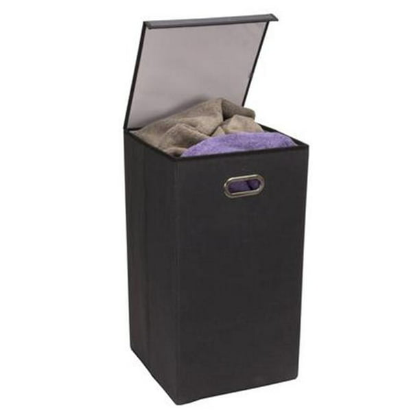 Household Essential Collapsible  Laundry Hamper  with Lid 