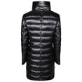 thumbnail image 2 of Herno Black Puffer Jacket With Horizontal Quilting And High Collar (Women's), 2 of 3