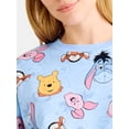 thumbnail image 5 of Winnie the Pooh & Friends Women's Allover Graphic Sweatshirt, Sizes XXS-XXL, 5 of 8