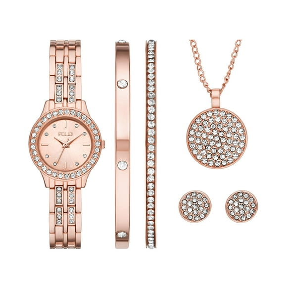 Conjunto Folio SET Mass Market SETS FMDFL2056 Oro Rosa Para Dama