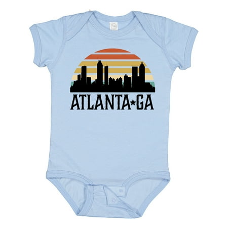 

Inktastic Atlanta Georgia Skyline Vintage Gift Baby Boy or Baby Girl Bodysuit