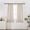 Beige, variant on Mint Blackout Curtains with Sheer Overlay - Grommets Thermal and Noise Reduction Panels for Bedroom and Living Room Light Blocking and Energy Saving, 52 x 63 Inch, Set of 2