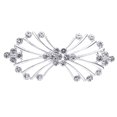 thumbnail image 2 of 1 Par de Broches de Cierre para Manualidades, Botón, Gancho de Metal de Cristal Marrón, Broche para Ojos, Broche para , Decoración de Costura Blanco Macarena Hebilla de diamantes de imitación de cristal, 2 of 8