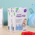thumbnail image 6 of 2 Boxes Disposable Scented Diaper Bags Travel Nappy Trash Waste Bags for Baby Diaper Disposal, 6 of 6