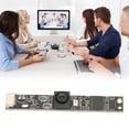 thumbnail image 4 of Module de Caméra USB, Ultra HD 12MP 4K Grand Angle Conférence Objectif HD 123 Degrés Mini Drive Gratuit 12 Millions Vidéoconférence Sans Bruit Carte Webcam HD pour Live en Ligne, 4 of 8