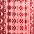 thumbnail image 1 of Ahgly Company Indoor Square Abstract Red Modern Area Rugs, 8' Square, 1 of 4