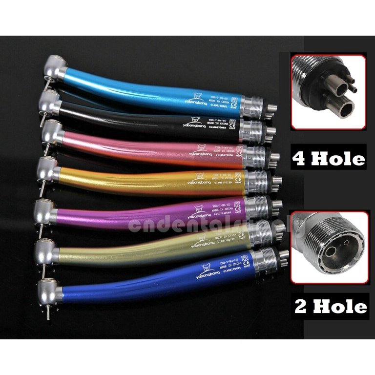 Turbine Dentaire Haute Vitesse Style NSK - 4/2 Trous, Pneumatique, Pour Laboratoire/dentiste