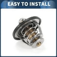 thumbnail image 4 of Termostato de coche Termostatos de refrigerante del motor para Toyota Land Cruiser 4.5L 1993-1997 No.9091603117 1 Pcs, 4 of 6
