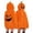 Army Green, variant on Fuzzy Plush Halloween Outerwear, Halloween Double Print Pumpkin Zip Up Hood Coat, Spooky Jack O Fuzzy Plush Outerwear With 3D Stem, Oversized Halloween Cosplay Jacket for Holiday, Light Green S
