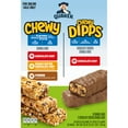 thumbnail image 2 of Quaker Chewy Granola Bars, Chewy and Dipps 4 Flavor Variety Pack, 58 Count, 2 of 9