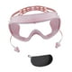 thumbnail image 1 of Gafas de natación para adultos, anchas, de silicona, portátiles, para deportes acuáticos. rosa, 1 of 9