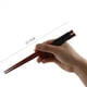 thumbnail image 4 of 5 Pares Palillos de Madera Natural Japonesa Vajilla de Cocina Paquete Valioso Negro, 4 of 6