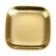 thumbnail image 3 of Plato de acero inoxidable platos de reutilizable plato cuadrado plato para uso comercial para reabastecimiento para el Oro, 3 of 9