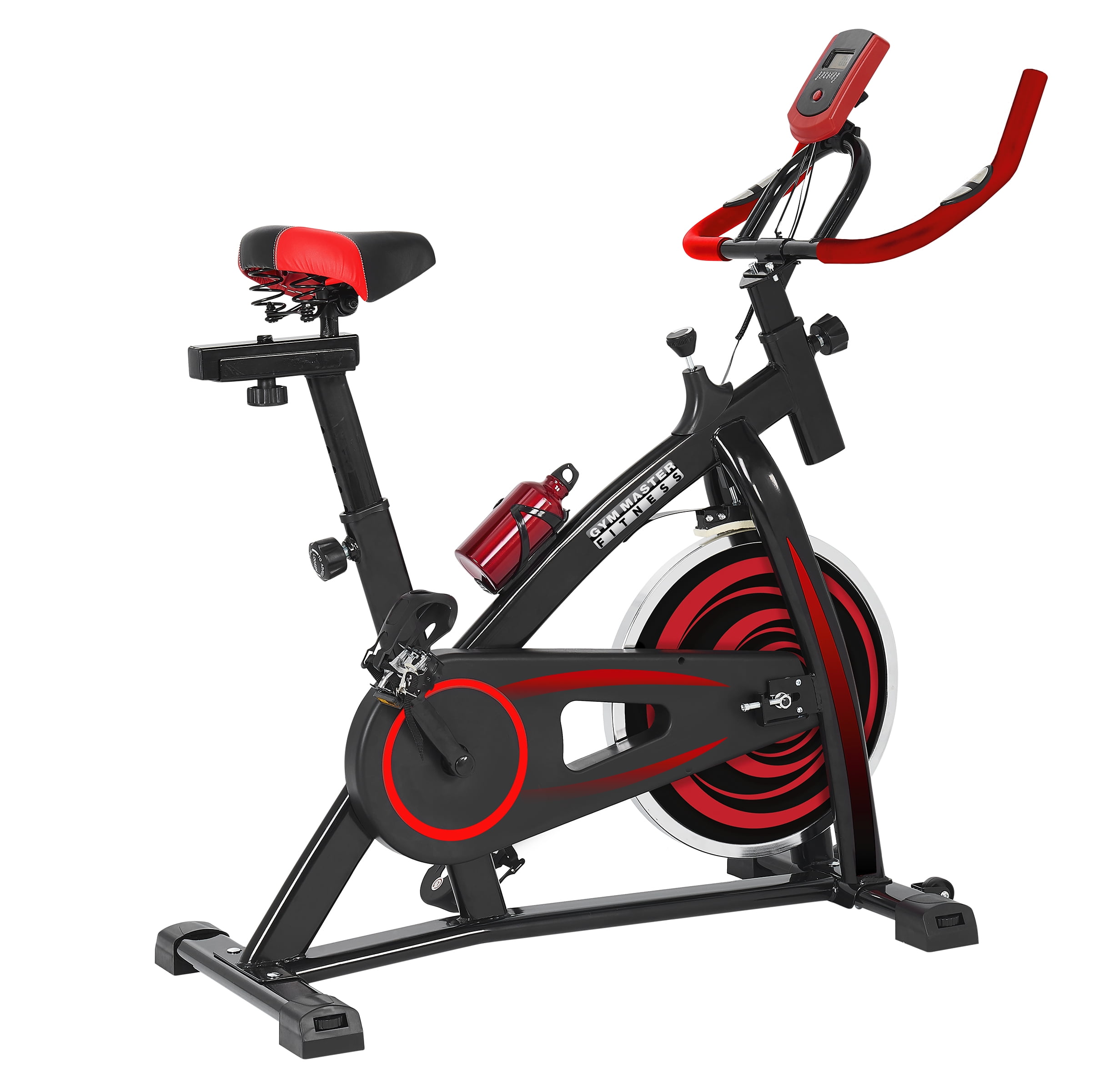 Gym Master Spinning Bike with 13 Kg Flywheel, LCD Display, Adjustable Seat and Handlebar