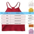 thumbnail image 3 of FDGIU ‌‌Women's Tank Top with Built-in Bra - Racerback Camisole Yoga Gym Slim Fit Casual, 3 of 7
