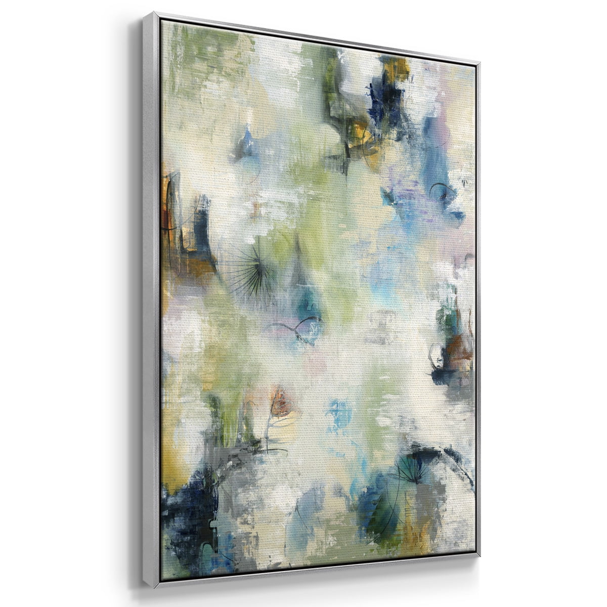 Making Magic Framed Premium Gallery Wrapped Canvas - Ready to Hang - 25 x 37 - Silver Floating Frame