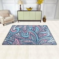 thumbnail image 3 of Coolnut Beautiful Paisley Area Rug Pad - 31 x 20 inch - 100% Light Weight Polyester Fabric for Living - Bedroom, 3 of 6