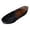 Black, variant on Women Casual Shoes Arrival Summer Black Breathable Pu Ballet Lightweight Soft Round Slip On Custom Ballerina Shoes ,Us Size:8