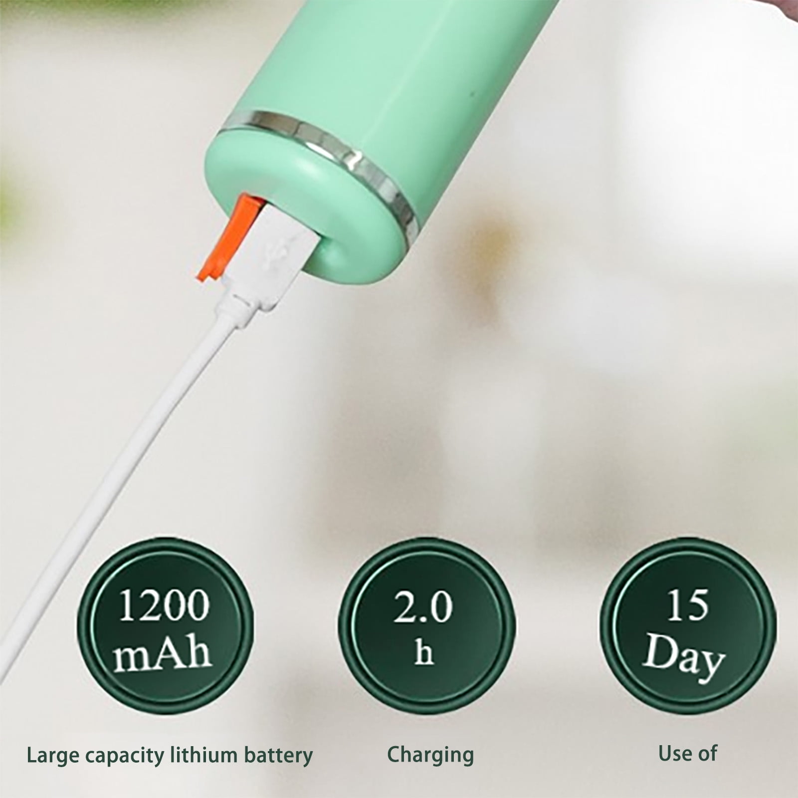 Rechargeable Electric Baby Bottle Cleaning Brush Set, 5-in-1 Silicone Bottle Cleaner with Nipple, Straw & Stirring Attachments, Travel-Friendly for New Moms