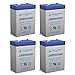 thumbnail image 2 of PS-640 SLA BATTERY 6v 4.5AH F1 Terminal - 4 Pack, 2 of 4