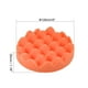 thumbnail image 2 of Uxcell Almohadilla de Pulido de Espuma de 5", Almohadillas de Esponja para Pulido, Disco de Onda, Respaldo de Gancho y Bucle, Paquete de 5, 2 of 7