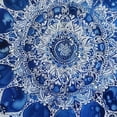 thumbnail image 5 of Orinice Flower Design Bathroom Decor Set - Colorful Luxurious Graphic Print Polyester Fabric Shower Curtain with Hooks, 100% Polyester, Waterproof, Easy Installation, Multi Size Options 60x72, 5 of 7
