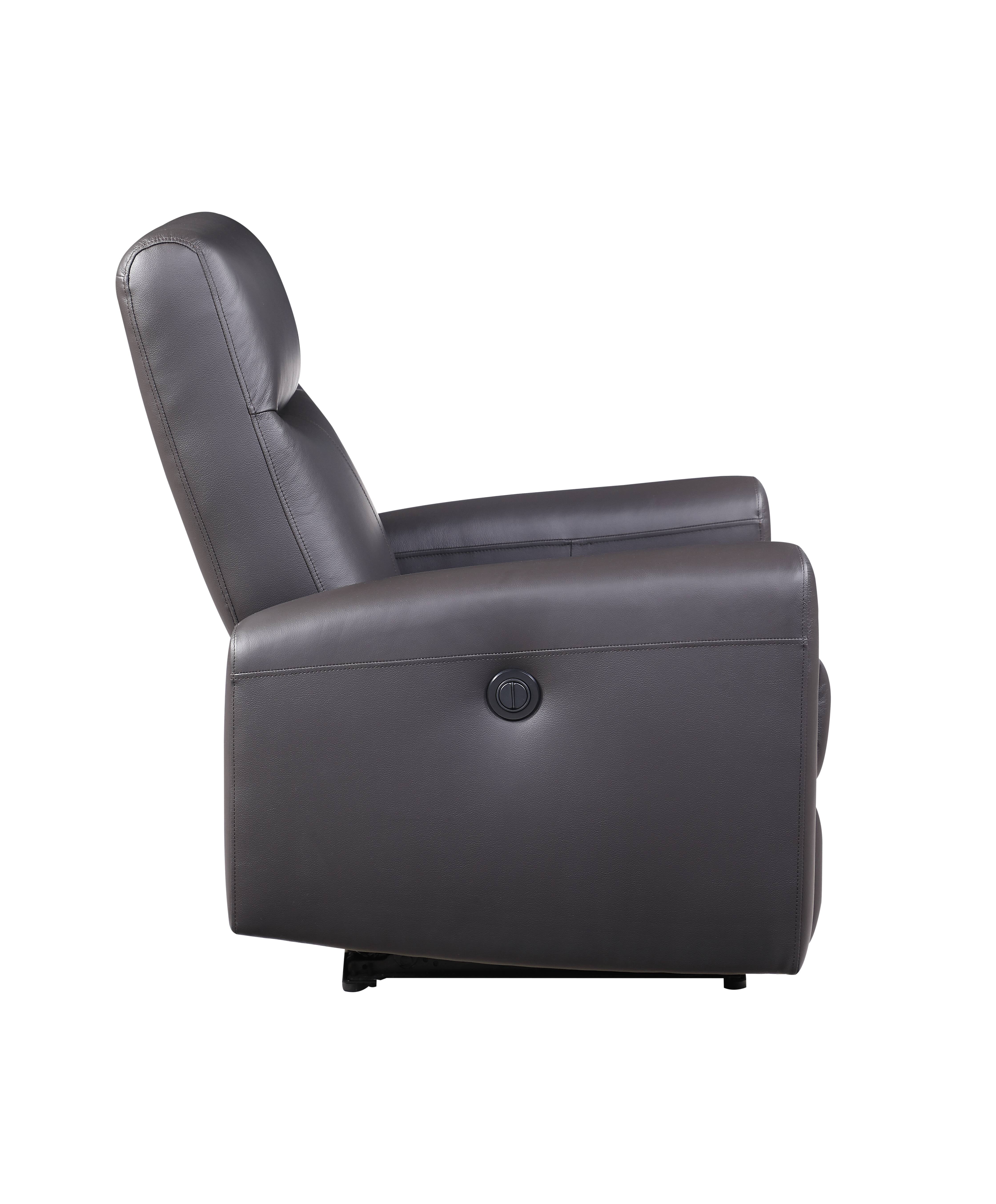 Top Grain Leather Match Power Motion Recliner