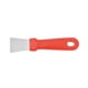 thumbnail image 1 of Raspador de cocina cerámico cuchilla de acero inoxidable – Limpiador de azulejos, vidrio y cocina multifuncional de alta resistencia • Mango ergonómico • Elimina aceite, manchas y restos 16,7x3,8 cm, 1 of 5
