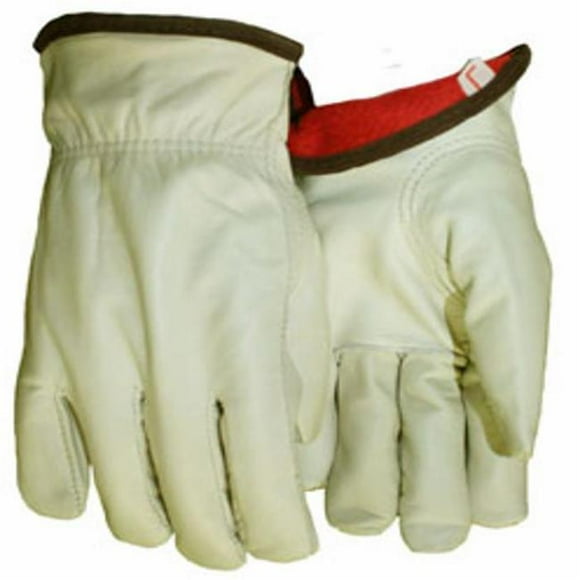 Carolina Glove 19961 Fleece Lined Cowhide Driver - Large