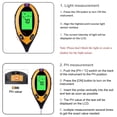 thumbnail image 6 of Soil Tester, 4-in-1 Soil Moisture/Light/pH Meter, Gardening Lawn Farm Test Kit Tool, Digital Plant Probe, Water, 6 of 7