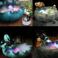 thumbnail image 2 of Lighting Fog Machine Fountain Pool 12 Lights Landscape Fogging Rockery Sprayer, 2 of 5