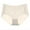 Beige, variant on SCSAlgin Women's Ultra Thin Ice Silk Underwear Seamless Mid Waisted Soft Briefs Panties
