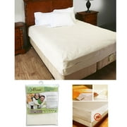 King Size Vinyl Zippered Mattress Cover Protector Dust Bug Allergy Waterproof