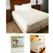 King Size Vinyl Zippered Mattress Cover Protector Dust Bug Allergy Waterproof !