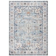 thumbnail image 3 of Tzou Medallion Printed Area Rug Rug, Foldable Floral Floor Carpet Mat for Living Room Bedroom Office, Anti-Slip, 3 of 8
