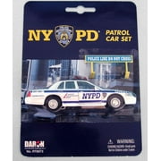 NYPD POLICE CAR SET (**)