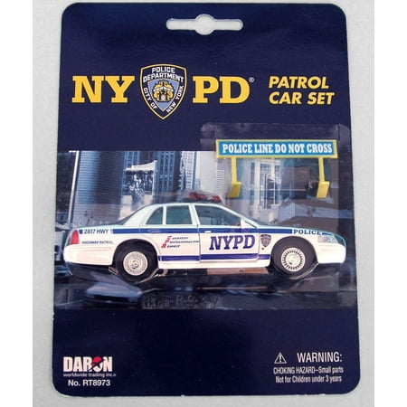 NYPD POLICE CAR SET (**)