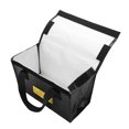 thumbnail image 1 of Fireproof Explosion-Proof Lipo Battery Safe Bag Large Space RC  Storage Carry Case Charging Batteries Storage BagsSilver, 1 of 8