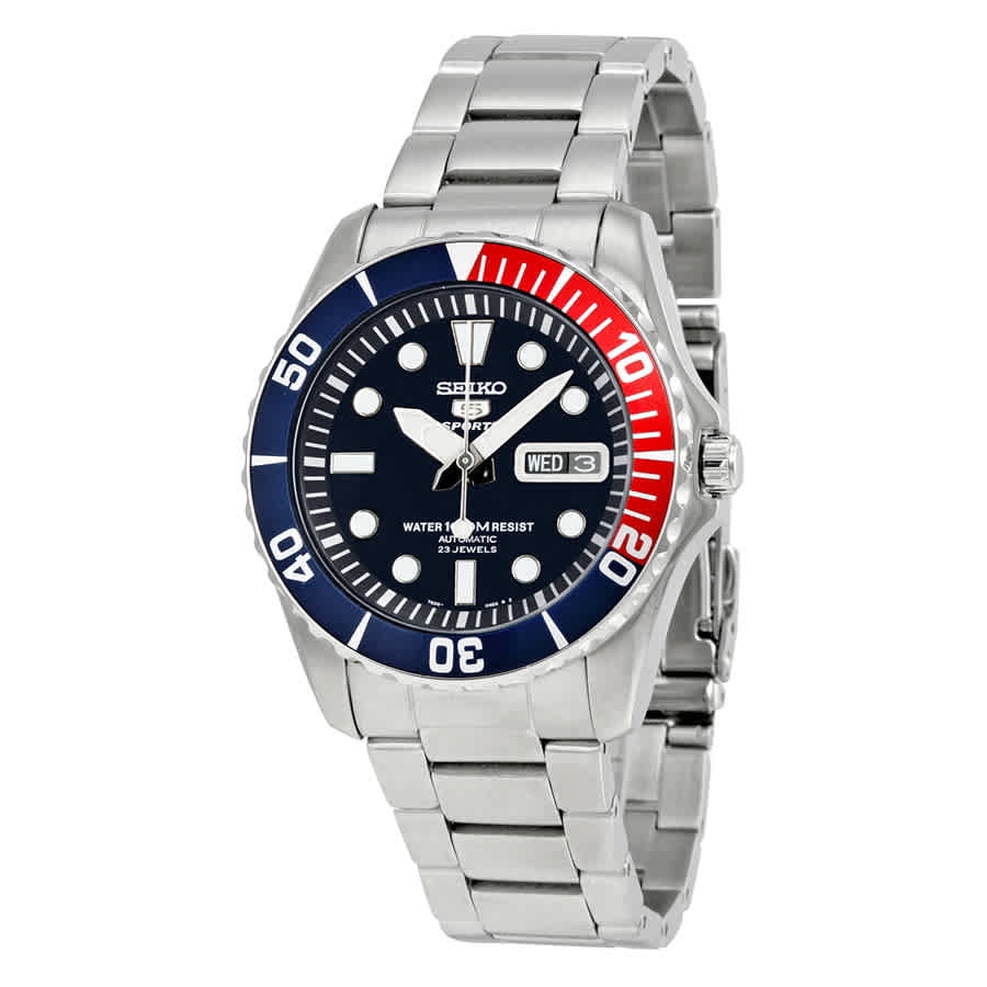 seiko divers automatic navy blue dial men's watch