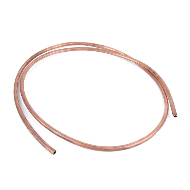 Copper Tube,2m C1100 T2 Copper Soft Copper Tube Pipe Copper Pipe Built for Professionals